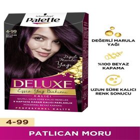 Palette Deluxe 4 99 Patlıcan Moru Saç Boyası