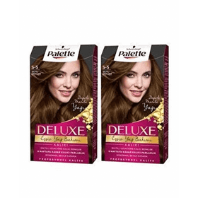 Palette Deluxe 5-5 Işıltılı Çikolata 2 Adet Saç Boyası