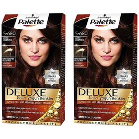 Palette Deluxe 5-680 Altın Kestane 2'li Saç Boyası