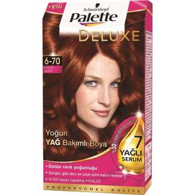 Palette Deluxe 6.70 3 Adet Kahve Bakır Saç Boyası