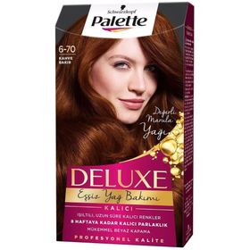 Palette Deluxe 6 - 70 Bakır Kahve+Boyama Seti Saç Boyası