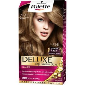 Palette Deluxe 7.0 3 Adet Kumral Saç Boyası