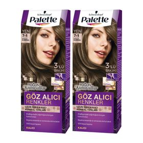Palette Deluxe 7.1 2 Adet Kullu Kumral Saç Boyası