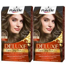 Palette Deluxe 7-1 Asil Kumral 2'li Saç Boyası