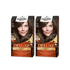 Palette Deluxe 7.3 Küllü Yoğun Kumral x2 Saç Boyası
