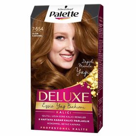 Palette Deluxe 7 554 Altın Karamel Saç Boyası