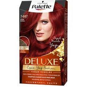 Palette Deluxe 7-887 Ateş Kızılı Saç Boyası