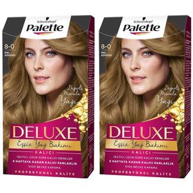 Palette Deluxe 8-0 Bal Köpüğü 2'li Saç Boyası