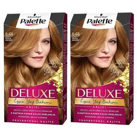 Palette Deluxe 8-65 Kahve Köpüğü 2'li Saç Boyası