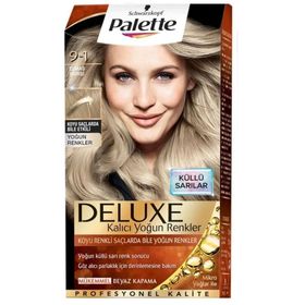 Palette Deluxe 9.1 3 Adet Küllü Sarı Saç Boyası