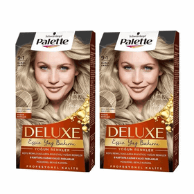 Palette Deluxe 9.1 Elmas Sarısı x2 Saç Boyası