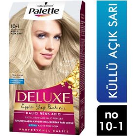 Palette Deluxe Eşsiz Yağ Bakımı Küllü Açık Sarı 10-1 Saç Boyası
