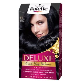Palette Deluxe Gece Mavisi No: 1-1 50 ml Saç Boyası