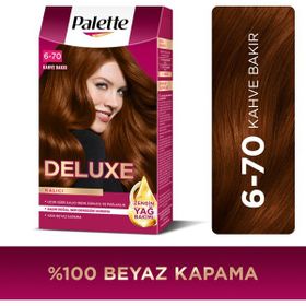 Palette Deluxe Kalıcı Renkler 6-70 Kahve Bakır Saç Boyası