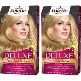 Palette Deluxe Kit 9.0 2 Adet Sarı Saç Boyası