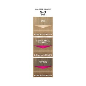 Palette Deluxe No: 9 0 Sarı Saç Boyası