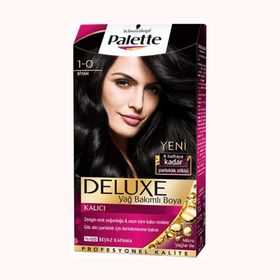 Palette Deluxe Set 1-0 Siyah Saç Boyası