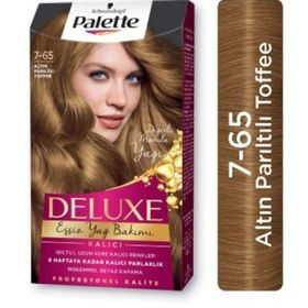 Palette Deluxe Set 7-65 Altın Parıltılı Toffee Saç Boyası