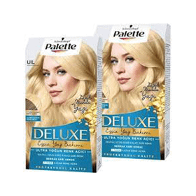 Palette Deluxe Uil Ultra Yoğun Renk Açıcı 2 Adet 250 Ml Saç Boyası