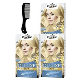 Palette Deluxe Uil Ultra Yoğun Renk Açıcı 3 Adet Saç Boyası