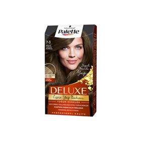 Palette Deluxe Yoğun Renkler 7-3 Küllü Yoğun Kumral 2 Adet Saç Boyası