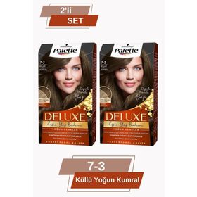 Palette Deluxe Yoğun Renkler 7-3 Küllü Yoğun Kumral 2 Adet Saç Boyası