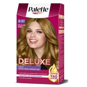 Palette Deluxe Yoğun Renkler Küllü Açık Kumral 8-01 115 Saç Boyası