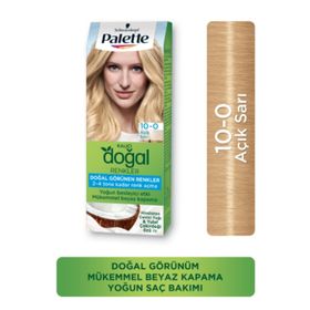 Palette Doğal Renkler No:10 0 Açık Sarı Saç Boyası