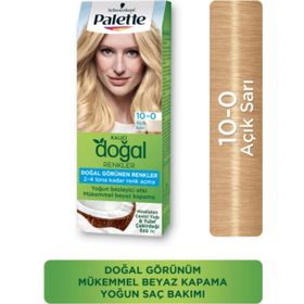 Palette Doğal Renkler No:10 0 Açık Sarı Saç Boyası