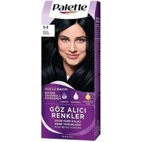 Palette Göz Alıcı Renkler 1-1 Gece Mavisi 50 ml Saç Boyası