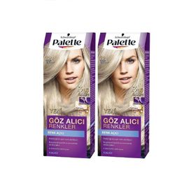 Palette Göz Alıcı Renkler 10-1 Küllü Açık Sarı 2 Adet Saç Boyası