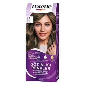 Palette Göz Alıcı Renkler 6-1 Küllü Koyu Kumral Saç Boyası