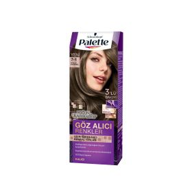 Palette Göz Renkler 7-1 Cool Middle Blonde Saç Boyası