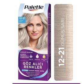 Palette Gümüş Sarı 12-21 Saç Boyası