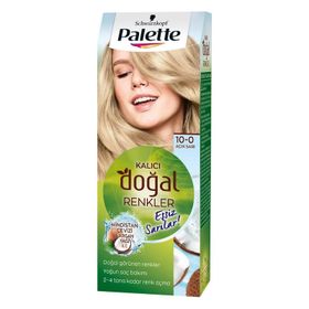 Palette Kalıcı Doğal Renkler 10-0 Açık Sarı 50 ml Saç Boyası
