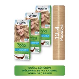 Palette Kalıcı Doğal Renkler 10-4 2'li Saç Boyası ve Saç Açıcı Tarak