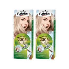 Palette Kalıcı Doğal Renkler 12.1 2'li Saç Boyası