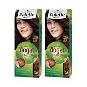Palette Kalıcı Doğal Renkler 4.0 2'li Saç Boyası