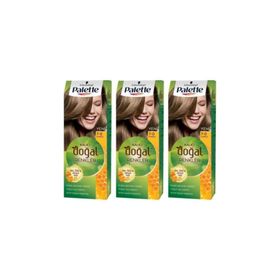 Palette Kalıcı Doğal Renkler 7-0 Kumral 3 Paket Saç Boyası