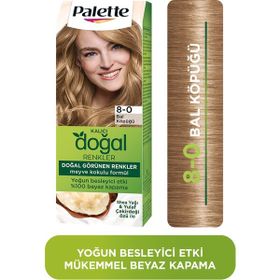 Palette Kalıcı Doğal Renkler 8-0 Bal Köpüğü Shea Yağı Saç Boyası
