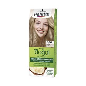 Palette Kalıcı Doğal Renkler Set 8-16 Küllü Sarı Saç Boyası