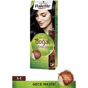 Palette Natural Colors 1/1 Mavi Siyah Saç Boyası