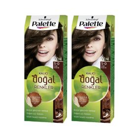 Palette Natural Colors 5-0 Açık Kahve x2 Saç Boyası
