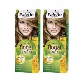 Palette Natural Colors 7-5 Açık Karamel 2 Adet Saç Boyası