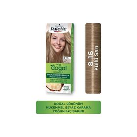 Palette Natural Doğal Renkler 8-16 Küllü Sarı Saç Boyası