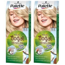 Palette Naturel Açık Sarı 10.0 x2 Saç Boyası