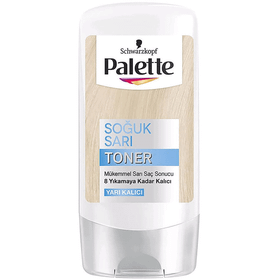 Palette Soğuk Sarı Toner Yarı Kalıcı 150 ml Saç Boyası
