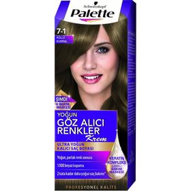 Palette Yoğun Göz Alıcı Renkler 7-1 Küllü Kumral Saç Boyası