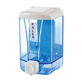 Palex 1000 cc Şeffaf Mavi Sıvı Sabun Dispenseri