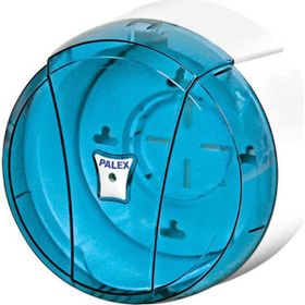 Palex 3442-1 Şeffaf Mavi Mini Pratik Tuvalet Kağıdı Dispenseri